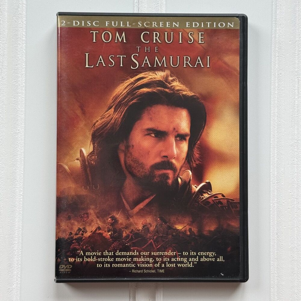 The Last Samurai (2003) Full Screen DVD | 2 Disc | Action Drama Military Movie